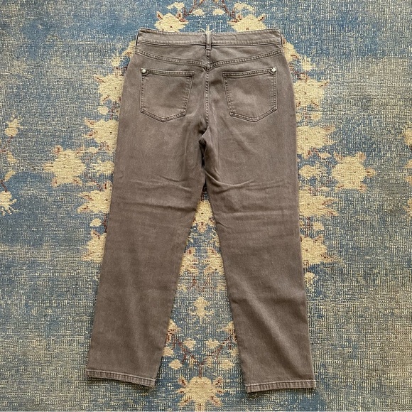 Anthropologie Pilcro The Borrowed Boyfriend Jeans in Grey 28 - Picture 5 of 7